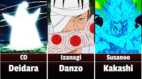 Every Characters Most Powerful Jutsu Naruto Youtube