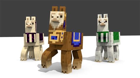 Blend Swap Minecraft Llama