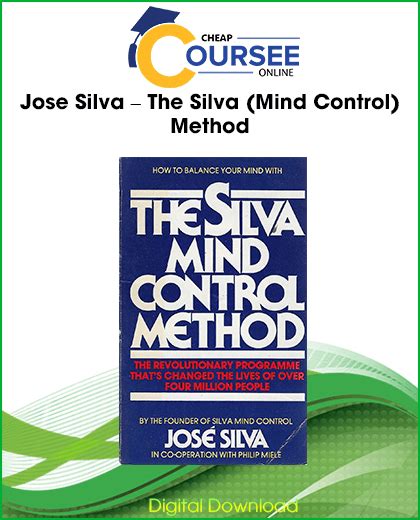Jose Silva The Silva Mind Control Method Coursee Online Ebooks