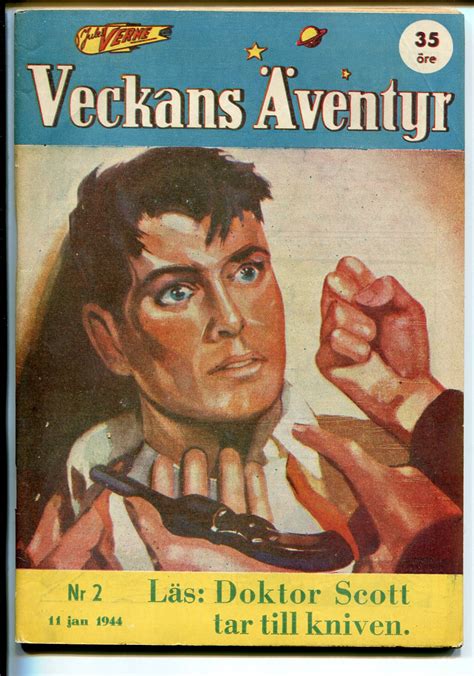 Jules Verne Veckans Aventyr Vol 5 2 1944 Swedish Comics Batman