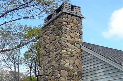 Natural Veneer Stone Fireplace And Chimney Delgado Stone