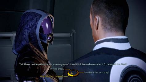 Mass Effect 2 Pc Tali Is Accused Of Treason 1080p Youtube