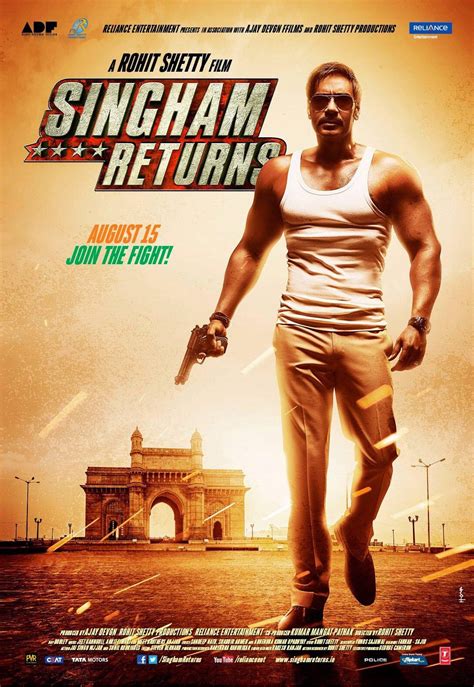 Singham Returns All First Look Posters Cast And Crew Ajay Devgn