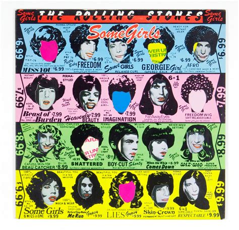 The Rolling Stones Vinyl Some Girls 1978 Vintage Collectibles Concert