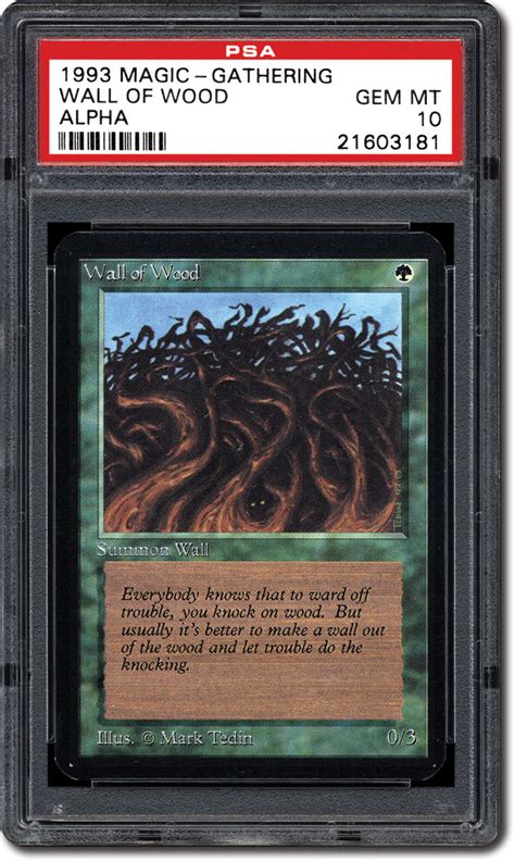 Organize your card collection with virtual binders. PSA Set Registry: Collecting the 1993 Magic: The Gathering Alpha (MTG) Gaming Card Set