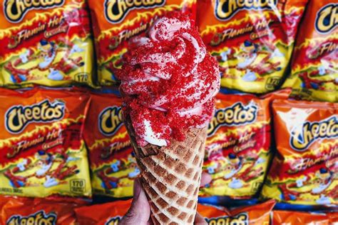 Hot Cheetos Flavored Ice Cream Emerges As A Top Texas Trend Eater Dallas