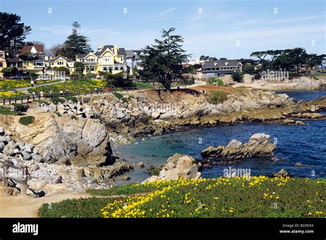 Pacific Grove Monterey California Usa Stock Photo Alamy