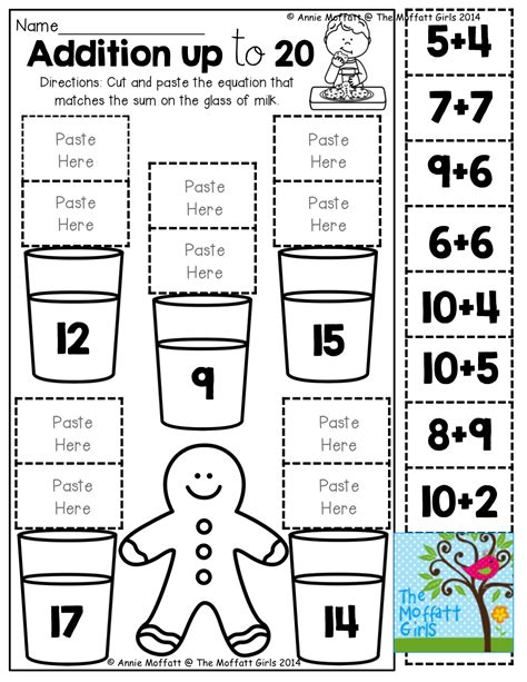 1st Grade Cut And Paste Worksheets
