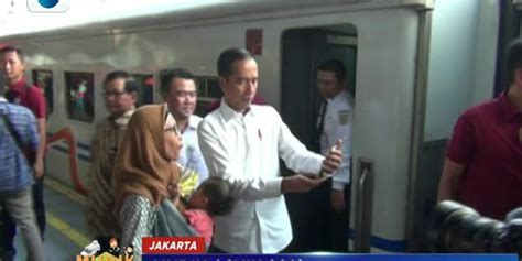 Jokowi Tinjau Arus Mudik Lebaran Di Stasiun Pasar Senen Enamplus