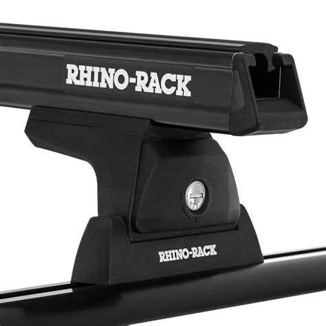 Rhino Rack® Y01 130b Heavy Duty Cap Topper Black Track Mount Roof
