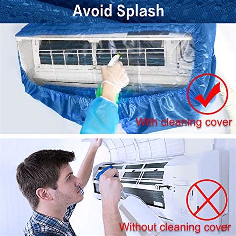 Wanoss Split Air Conditioning Cleaning Cover Bag With 10ft Water Pipe