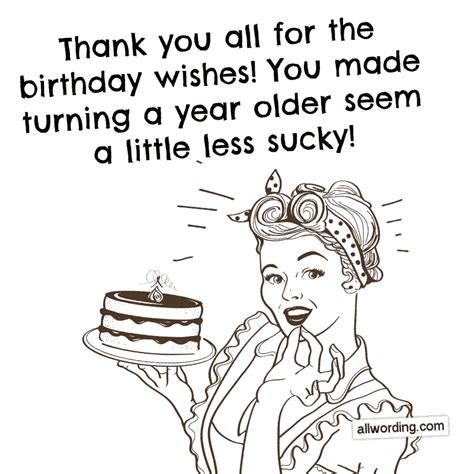 30 Ways To Say Thank You All For The Birthday Wishes