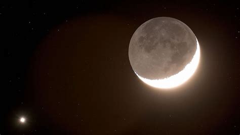 Espectáculo En El Cielo La Luna Ocultó A Venus Por Una Hora Infobae