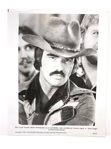 Burt Reynolds In Semi Tough 1977 8x10 Movie Photograph