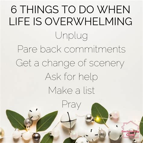 6 Things To Do When Life Is Perpetually Overwhelming Overwhelmed