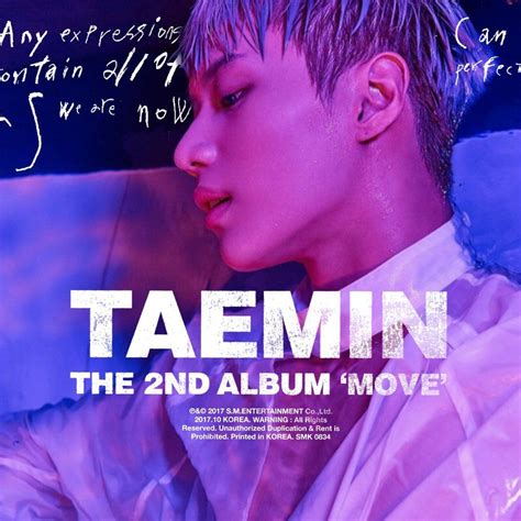 TAEMIN MOVE THE 2ND ALBUM Album Cover 2 By Https Deviantart