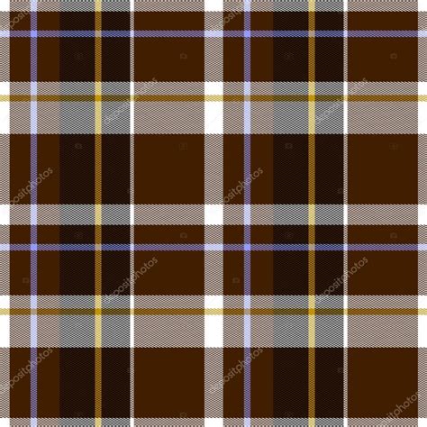 Brown Tartan Cloth Seamless Pattern — Stock Photo © Brunoil 9187620
