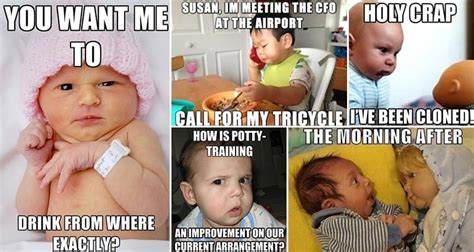 13 Hilarious Baby Memes That Will Brighten Up Your Day