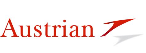 Austrian Airlines Logo And Wordmark Bostonair Gmbh