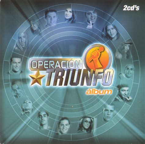 Carátula Frontal De Operacion Triunfo 2001 2002 Album Portada