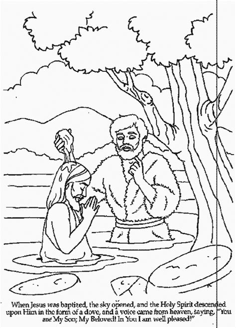 Then click the download here button. Baptism Coloring Pages - Best Coloring Pages For Kids