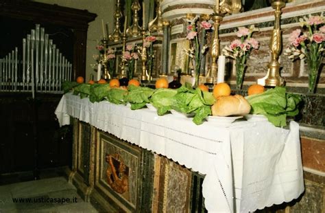Aprile 9, 2020newscommenti disabilitati su quaresima 2020 | giovedì santo: Ustica Giovedì Santo, sull'altare il menu di Gesù e degli Apostoli all'Ultima Cena - Ustica sape