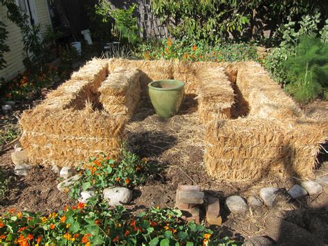 Our New Straw Bale Gardenpart I Root Simple