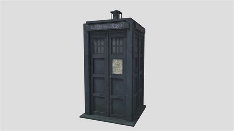 2nd Doctors Tardis 1967 1969 3d Model By Conor Norwood