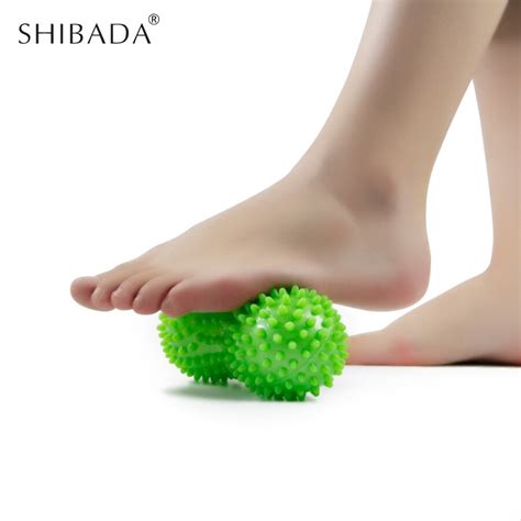 Shibada Peanut Massage Ball Spiky Trigger Point Relief Muscle Pain