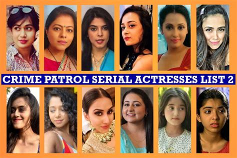 Crime Patrol Actress Forum List 2 Details Crew Sony Tv Serial Timing P