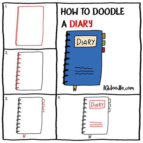Https://techalive.net/draw/how To Draw A Diary