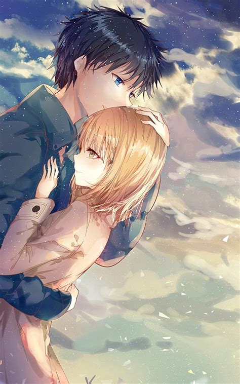 Lock Screen Iphone Couple Wallpaper Anime : Cute Couple Iphone