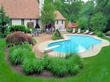 Landscaping Around Pools Images
