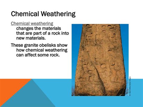 Ppt Weathering Mechanical Weathering Chemical Weathering Oxidation