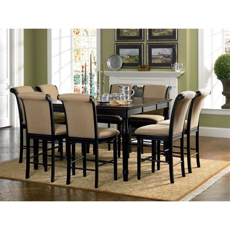 Infini Furnishings 9 Piece Counter Height Dining Set Counter Height