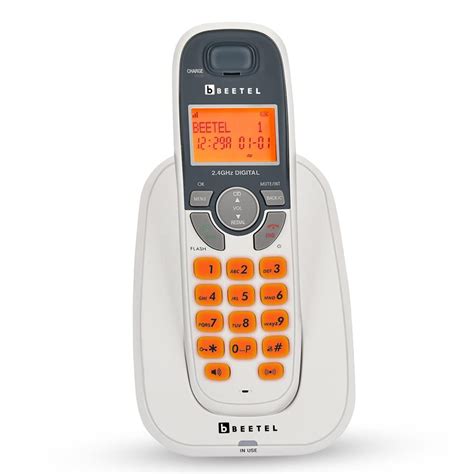 Beetel X70 Cordless Phone 24ghz Frequency 2 Way Speaker Phone