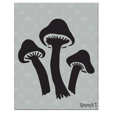Mushroom Stencil Printable