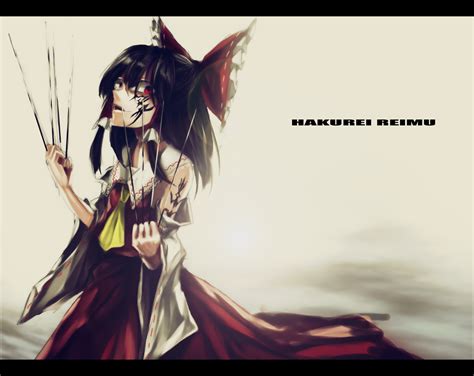 Hakurei Reimu Reimu Hakurei Touhou Image By Lastdark 1581418
