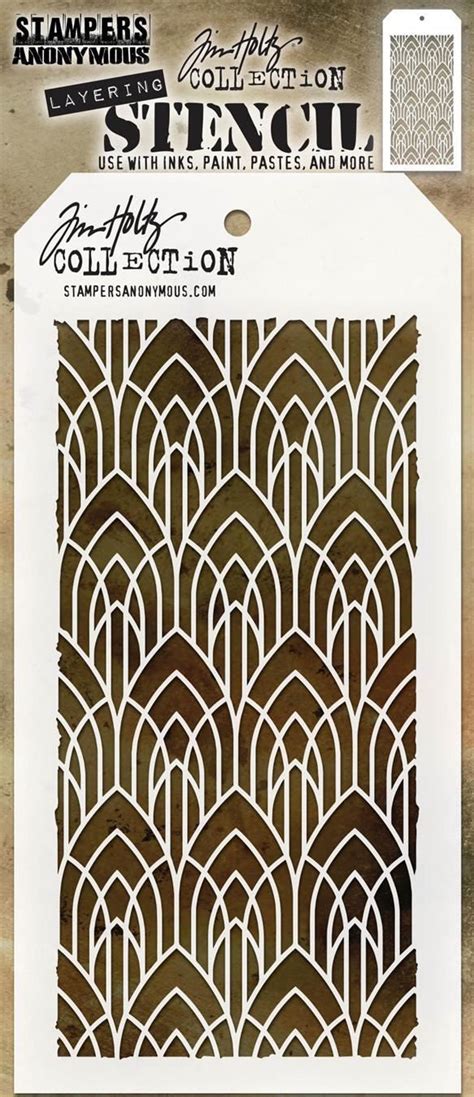 Tim Holtz Layered Stencil Deco Arch