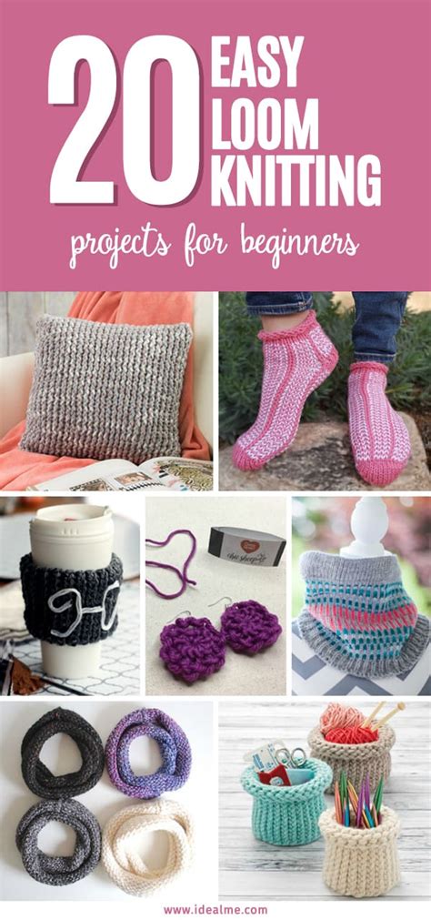 Are you panicking if you have waited till the last minute to make something special for your close ones? 20 Loom Knitting that are Easy for Beginners - Ideal Me