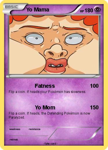 Pokémon Yo Mama 463 463 Fatness My Pokemon Card
