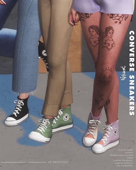 Best Converse Cc For The Sims 4