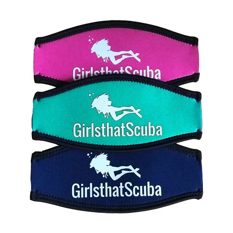 Girls That Scuba Mask Strap Cover 7 Colours