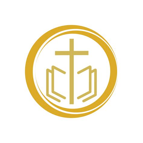 Church Christian Line Art Logo Designchristian Symbols 13040211