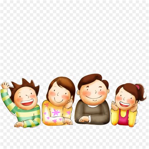 Info Terpopuler 23 Gambar Kartun Keluarga Besar Bahagia