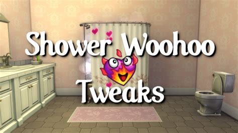 Shower Woohoo Tweaks Scarlets Mods Sims 4 Sims 4 Toddler Sims Mods