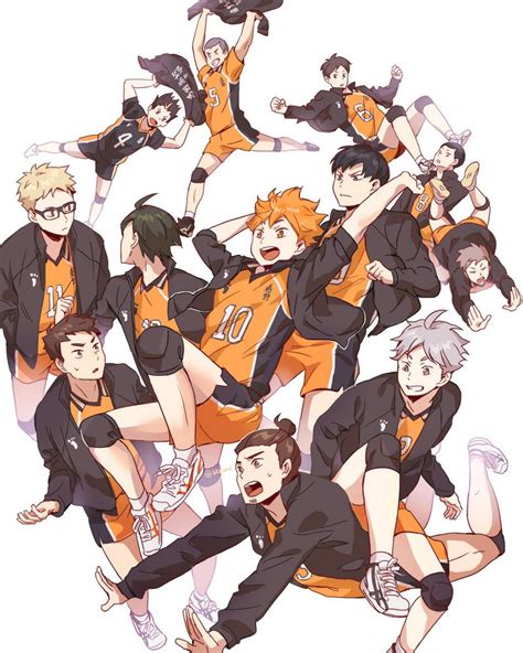 Wallpaper Haikyuu Karasuno Anime Wallpaper Hd