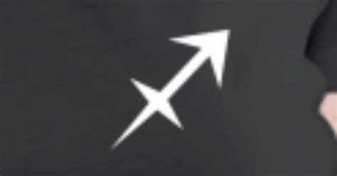 Sagittarius Glyph Signs Of The Zodiac Symbol Womens Premium T Shirt