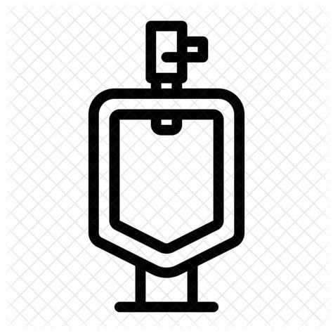 Urinal Icon Download In Line Style