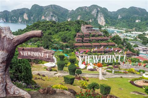 Koh Phi Phi Viewpoint With Maps And Photos